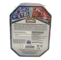 Pokemon Miraidon-ex Tin Box NEU OVP Deutsch • 4 Booster + Promo + Code Karte - Image 2