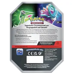 Pokemon Eisenblatt-ex Tin Box | NEU OVP | Deutsch | 4 Booster | ex Promo - Image 2