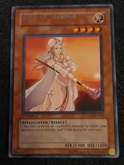 *Misprint* Sage of Silence Rare Unlimited STON-EN015 LP Nameshift - Image 1