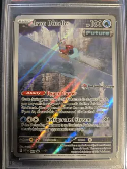 2023 Pokemon Center Iron Bundle 066 Promo PSA 9 MINT - Image 2