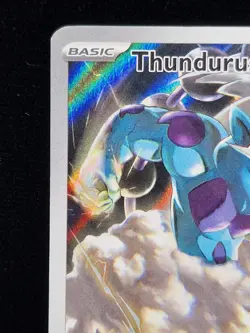 Thundurus SVP209 Black Star Promo Black Bolt Pokemon Center Stamped Near Mint - Image 3