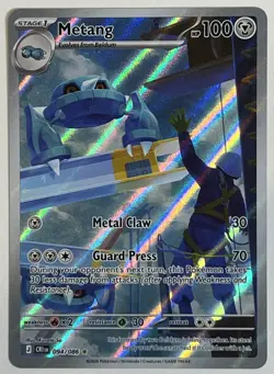 NM Pokemon TCG Metang - 094/086 - ME04: Chaos Rising (CRI) - Image 1