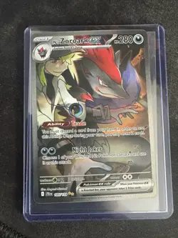 Pokemon TCG N's Zoroark EX Journey Together Sir Fresh Mint, 185/159 - Image 1