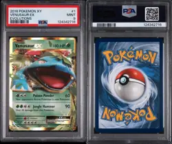 2016 Pokemon XY Evolutions Venusaur EX 1/108 PSA 9 MINT - Image 2