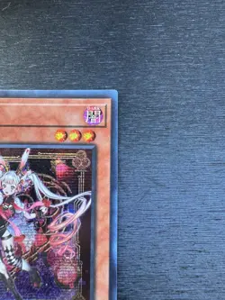 YuGiOh Maliss P White Rabbit MP25 - Misprint No Name No Imprint 1st Ed Near Mint - Image 5