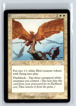 BATTLE SCREECH - Judgment - MTG Magic the Gathering Card - Uncommon - Image 1