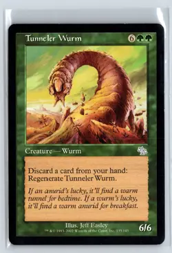 TUNNELER WURM - Judgment - MTG Magic the Gathering Card - Uncommon - Image 1