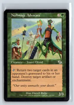 NULLMAGE ADVOCATE - Judgment - MTG Magic the Gathering Card - Common - Image 1