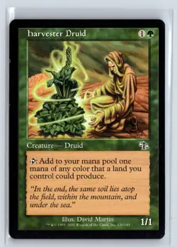 HARVESTER DRUID - Judgment - MTG Magic the Gathering Card - Common - Image 1