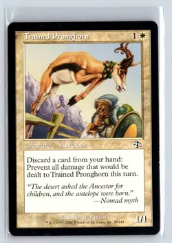 TRAINED PRONGHORN - Judgment - MTG Magic the Gathering Card - Common - Image 1