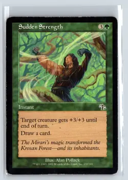 SUDDEN STRENGTH - Judgment - MTG Magic the Gathering Card - Common - Image 1