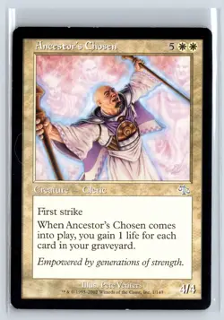 ANCESTOR'S CHOSEN - Judgment - MTG Magic the Gathering Card - Uncommon - Image 1
