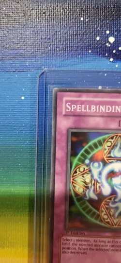 Yu-Gi-Oh! Spellbinding Circle Trap Card 1st Edition Sye-045 Plenty Of Pictures - Image 5