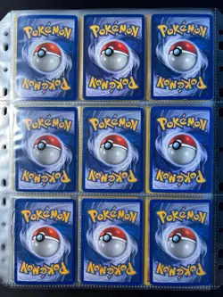 DAMAGED Lot of 117 ALL HOLO Vintage Pokemon Card Binder Collection DAMAGED - Image 3
