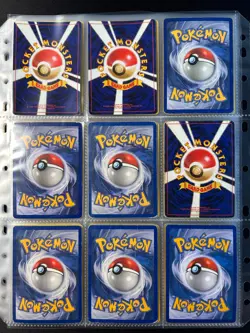 DAMAGED Lot of 117 ALL HOLO Vintage Pokemon Card Binder Collection DAMAGED - Image 5