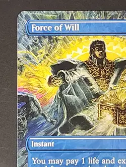 MTG Force of Will - Borderless, English Dominaria Remastered Regular 418 - Image 2