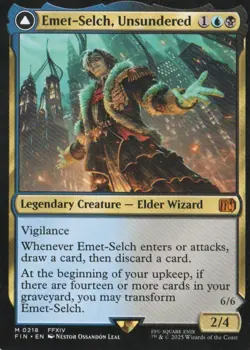 MTG FINAL FANTASY EMET-SELCH, UNSUNDERED RARE - Image 1