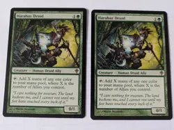 2 Harabaz Druid Worldwake MTG NM Free shipping with tracking - Image 1