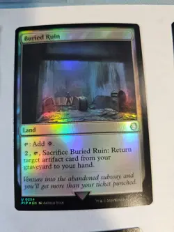 MTG - Buried Ruin FOIL - Universes Beyond: Fallout - Image 1