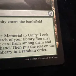 Memorial to Unity - Dominaria #245/269 MTG Magic The Gathering - Image 3