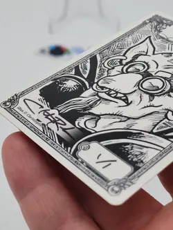 Goblin Token V. 1 Christopher Rush SIGNED ARTIST MTG Magic *CCGHouse* - Image 3