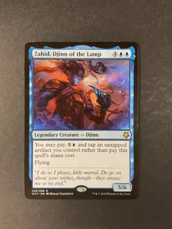 Zahid, Djinn of the Lamp - Game Night - Magic the Gathering - MTG - Image 1