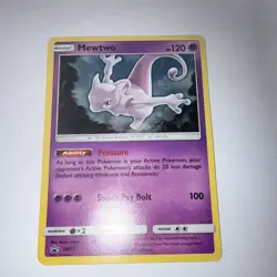 The Pokemon Company Mewtwo SM77 Sun & Moon Promos Promo Holo English 120 HP - Image 1