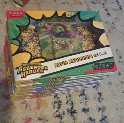 Pokemon TCG: Mega Evolutions Ascended Heroes Mega Ex Lot Of 6 Sealed - Image 2