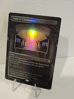 FOIL BORDERLESS Vault Of Champions 0667 Commander Masters CMM MTG NM/M - Image 1