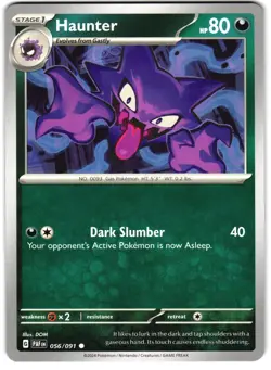 Haunter 56/91 Pokemon SV: Paldean Fates - Image 1