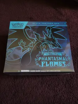 Pokemon Phantasmal Flames ETB Elite Trainer Box Sealed - Image 1