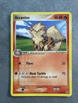 Arcanine #18/112 FireRed & LeafGreen Pokemon tcg - Image 1
