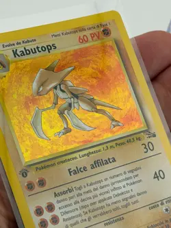 Kabutops 1ST EDITION HOLO ITALIAN Pokemon Fossil NP MINT!!!! - Image 4
