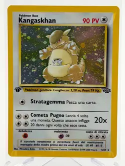 Pokemon TCG Kangaskhan Jungle 5/64 1st Edition Holo Rare (Italian) NP MINT!!! - Image 1