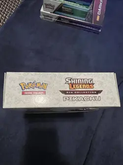 Pokemon 2017 Shining Legends 3 Pack Booster/Pin Box New/Factory Sealed (Pikachu) - Image 5