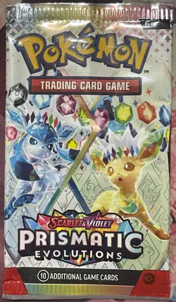 Prismatic Evolutions Booster Pack Art Set (4) EMPTY - Pokemon 2025 - Image 4