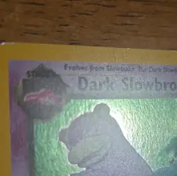 Pokemon TCG Dark Slowbro 12/82 Team Rocket Holo Rare English - Image 4