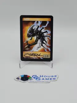 Spirit Token (color) Christopher Rush SIGNED ARTIST MTG Magic *CCGHouse* - Image 1