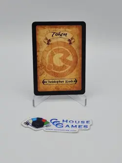 Spirit Token (color) Christopher Rush SIGNED ARTIST MTG Magic *CCGHouse* - Image 2