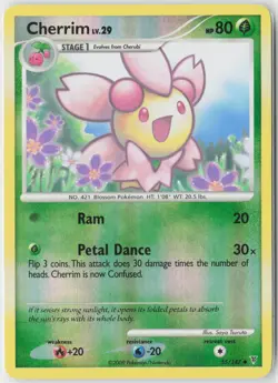 Cherrim 55/147 Uncommon Supreme Victors Pokemon Reverse Holo Near Mint - Image 1