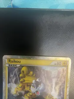 Raikou HGSS19 Holo Promo Basic Pokemon TCG Trainer Kit Gyarados & Raichu 2010 - Image 2