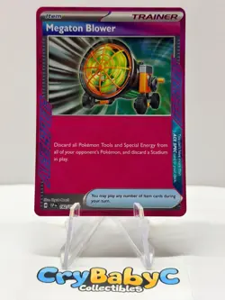 Pokemon Megaton Blower 182/191 Surging Sparks Scarlet & Violet ACE SPEC Rare - Image 1