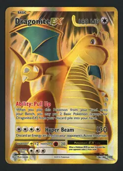 Dragonite EX106/108 Full Art XY Evolutions Ultra Rare Pokemon TCG - Image 1