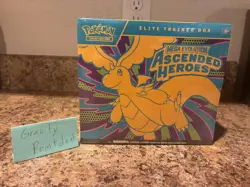 Pokemon Ascended Heroes ETB Elite Trainer Box Sealed New TCG - Image 1