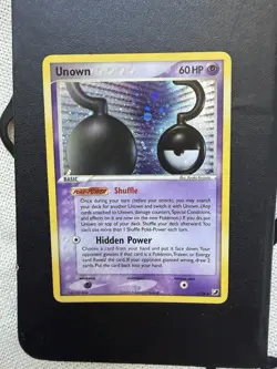Pokemon Unown EX Holo Rare Unseen Forces - Image 2