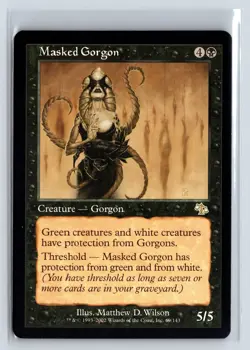 MASKED GORGON - Judgment - MTG Magic the Gathering Card - Rare - Image 1