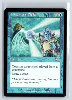 LAQUATUS'S DISDAIN - Judgment - MTG Magic the Gathering Card - Uncommon - Image 1