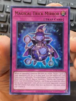 Yugioh Magical Trick Mirror Ultra Rare Holo KC01-EN003 NM - Image 1
