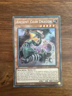 Ancient Gear Dragon - Secret Rare 1st Edition BLTR-EN048 - NM - YuGiOh - Image 1