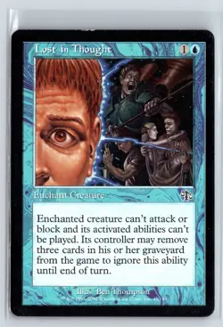 LOST IN THOUGHT - Judgment - MTG Magic the Gathering Card - Common - Image 1